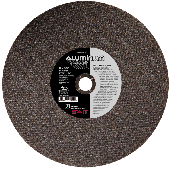 SAIT 24052 - Corte aluminio TF 14 X 3/32 X 1 A46N