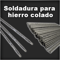 Soldadura para hierro colado